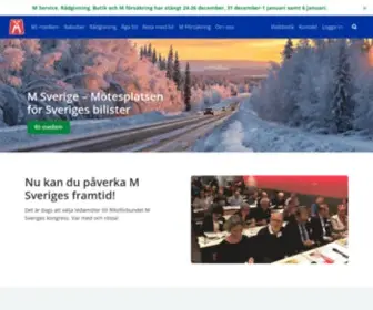 Msverige.se(Mötesplatsen för Sveriges bilister) Screenshot