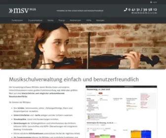 MSVplus.de(Verwaltungssoftware f) Screenshot
