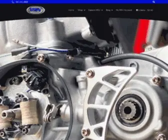 MSvracingpowersports.com(Performance Parts for Honda CR) Screenshot