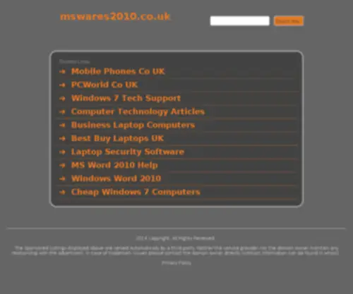 Mswares2010.co.uk(Buy Microsoft Office 2010) Screenshot