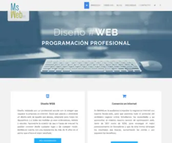 Msweb.es(Diseño Web en Valencia) Screenshot