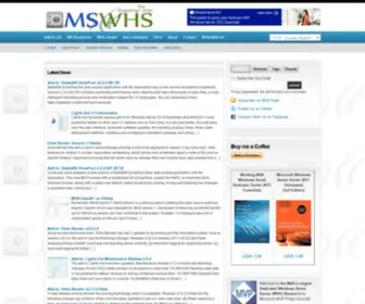 MSWHS.com(Microsoft Windows Home Server) Screenshot