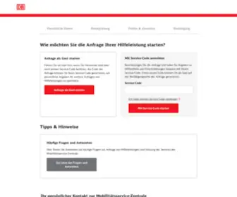 MSZ-Bahn.de(Buchungsformular) Screenshot