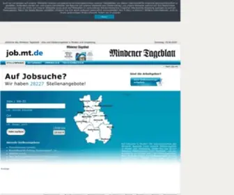 MT-Job.de(Jobbörse Minden Stellenangebote) Screenshot