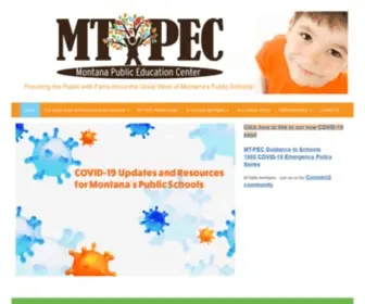 MT-Pec.org(Montana School Boards Association) Screenshot