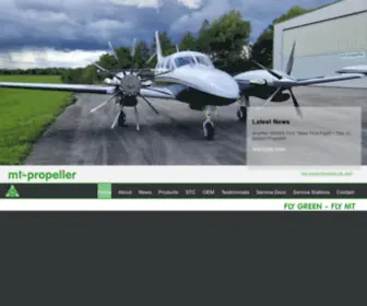 MT-Propeller.com(Aircraft Propeller Manufacturer) Screenshot