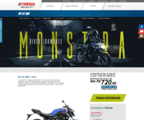 MT07.com.br(Yamaha MT07) Screenshot