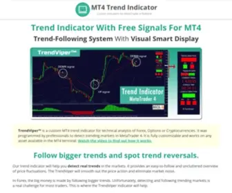 MT4Trendindicator.com(Trend Indicator MT4) Screenshot