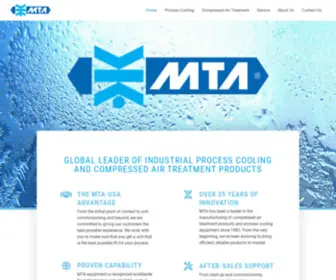 Mta-Usa.com(Process Cooling & Compressed Air Treatment Equipment) Screenshot