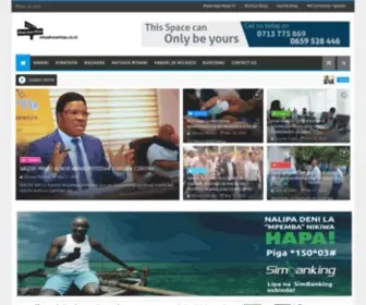 Mtaakwamtaa.co.tz(MTAA KWA MTAA BLOG) Screenshot