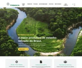 Mtaboca.com.br(Mineração) Screenshot