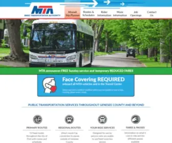 Mtaflint.org(MTA Flint) Screenshot