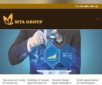 Mtagroup.ca(MTA GROUP) Screenshot