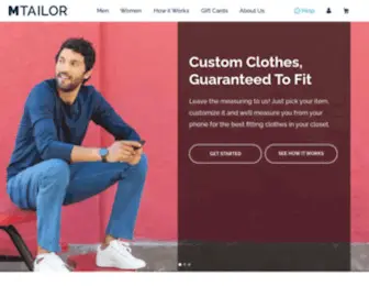 Mtailor.com(MTailor Custom Clothes) Screenshot