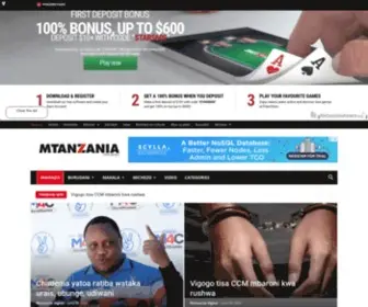 Mtanzania.co.tz(Home) Screenshot