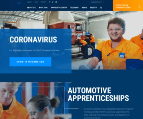 Mtaofsa.com.au(Motor Trade Association) Screenshot