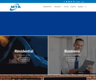 Mtaonline.net(MTA is Your Local Technology Leader. MTA was established in 1953 and) Screenshot