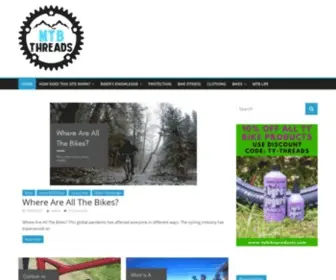 MTB-Threads.com(Mountain biking) Screenshot