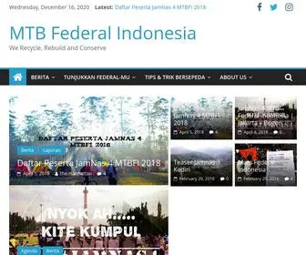 MTbfederal.com(MTB Federal Indonesia) Screenshot