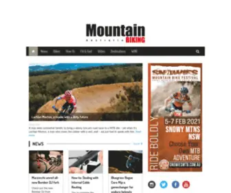 Mtbiking.com.au(Mountain bike reviews) Screenshot