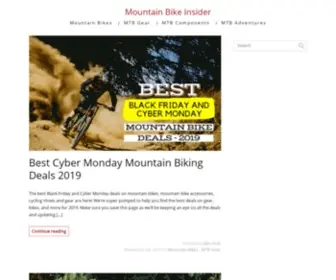 Mtbinsider.com(⋆) Screenshot