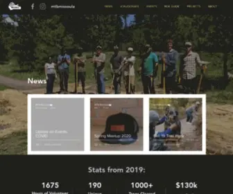 MTbmissoula.org(Mountain Bike Advocacy) Screenshot