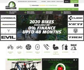 MTbmonster.com(Mountain Bike Shop) Screenshot