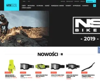 MTBshop.pl(Internetowy sklep rowerowy) Screenshot