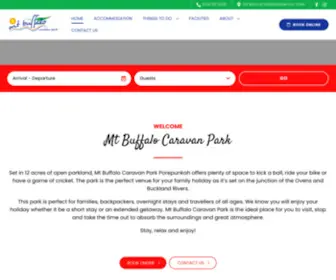 Mtbuffalocaravanpark.com.au(Mt Buffalo Caravan Park) Screenshot