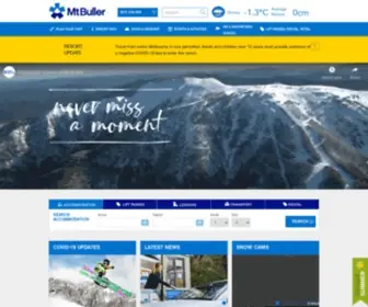 Mtbuller.com.au(Mt Buller) Screenshot