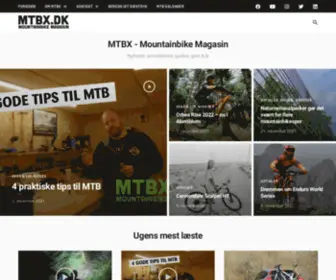 MTBX.dk(Dansk Mountainbike Magasin) Screenshot