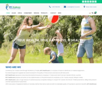 MTC-Healthcare.com(Great Wealth is Health) Screenshot