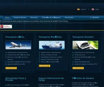 Mtcargo.com.ni(MT Cargo Express) Screenshot