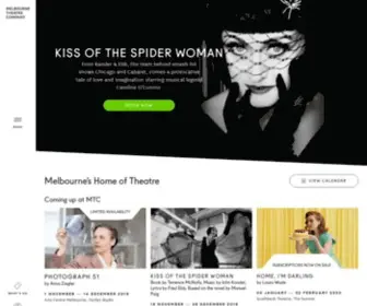 MTC.com.au(Melbourne Theatre Company) Screenshot