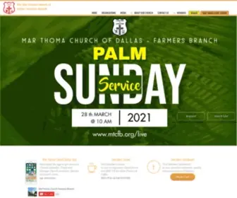 MTCFB.org(Marthoma Church Of Dallas Farmers Branch) Screenshot