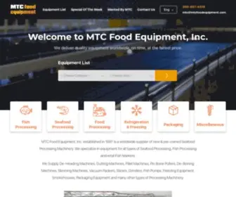 MTcfoodequipment.com(MTC Food Equipment) Screenshot