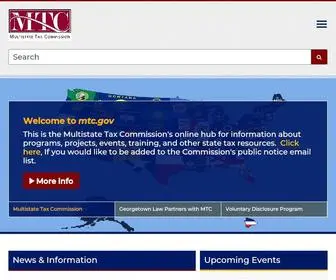 MTC.gov(Mtc is an intergovernmental state tax agency whose mission) Screenshot