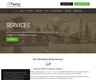 MTclimousine.com(Limousine Service NYC& Airport Car Service New York) Screenshot