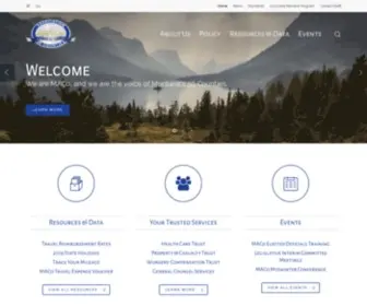 Mtcounties.org(Montana Association of Counties) Screenshot