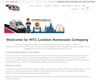 MTcremovals.com(Experts Movers UK) Screenshot