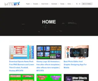 MTCVFX.com(Home Of Green Screen Stock Videos) Screenshot