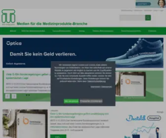 MTD.de(Fachzeitschrift für Hilfsmittel) Screenshot