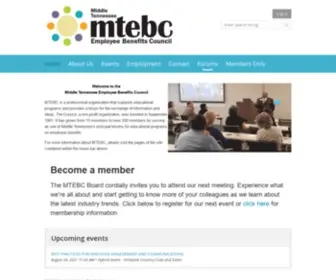 Mtebc.org(Middle Tennessee Employee Benefits Council) Screenshot