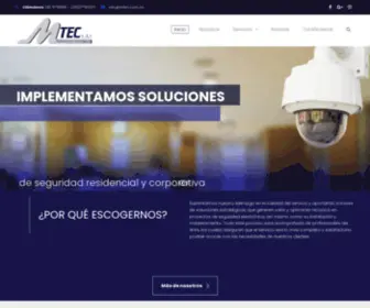 Mtec.com.co(Mtec) Screenshot