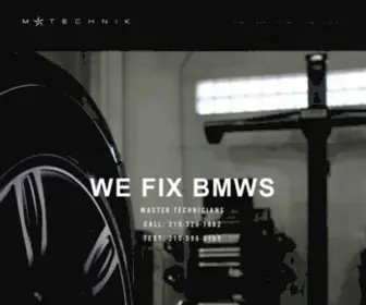 Mtechnikbmw.com(M-Technik) Screenshot