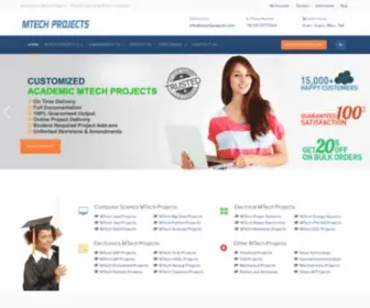 Mtechprojects.com(MTech Projects) Screenshot
