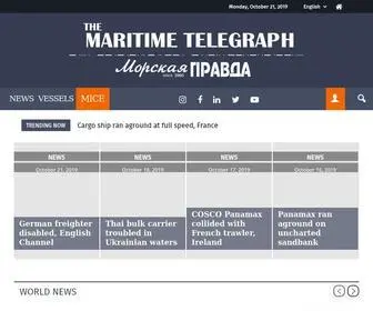 Mtelegraph.com(The Maritime Telegraph) Screenshot