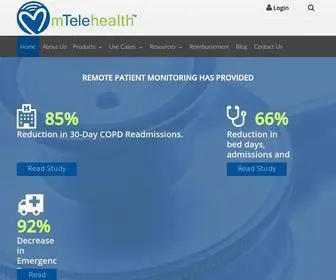 Mtelehealth.com(MTelehealth Remote Patient Monitoring) Screenshot