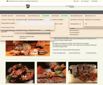 MTG-Gewuerze.de(MTG-Gewürze Chemnitz) Screenshot
