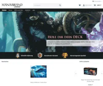 MTG-Manabrand.de(MTG Manabrand) Screenshot